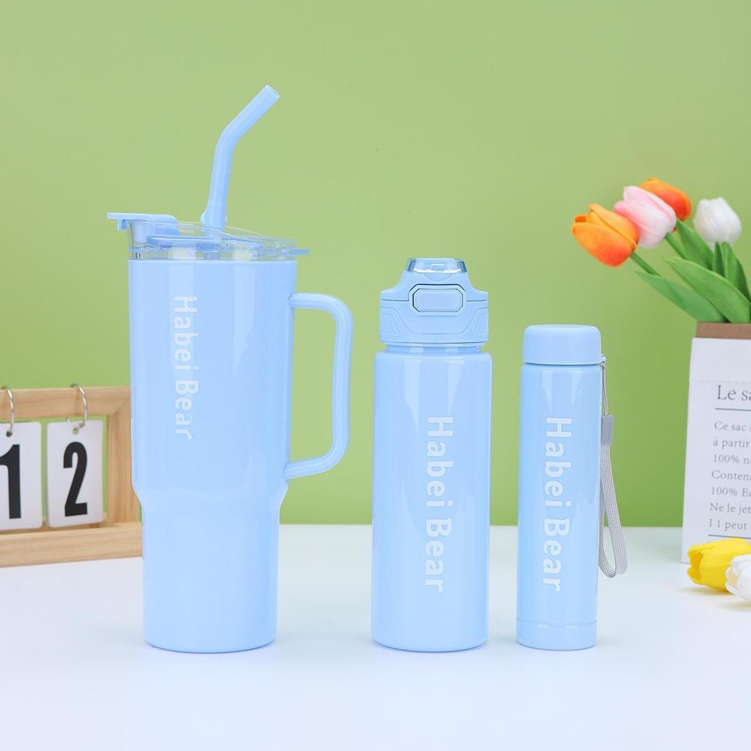 3 piece set of water bottle