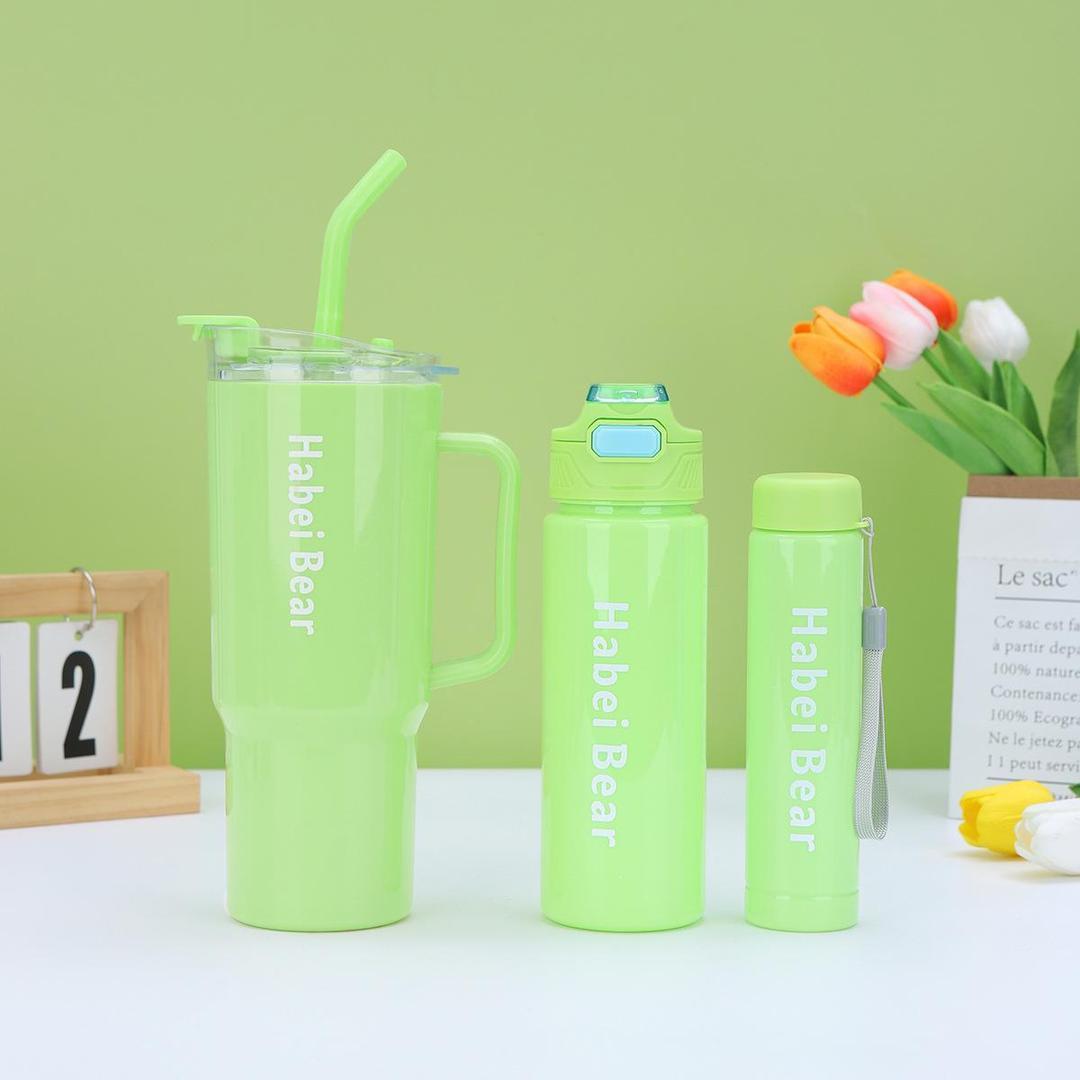 3 piece set of water bottle