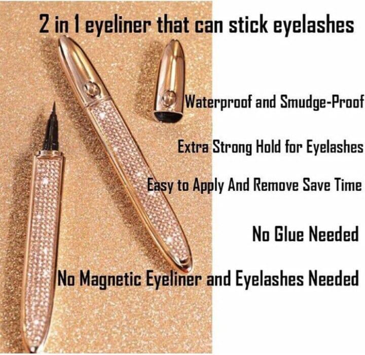 Water proof eyeliner and mascara