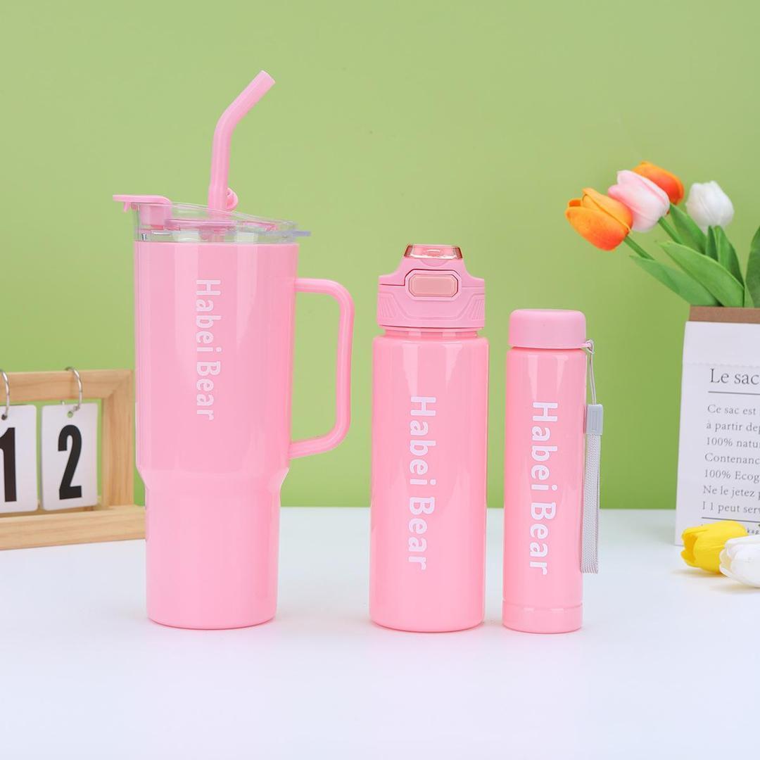 3 piece set of water bottle