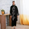 Women stitched Arabic lawn