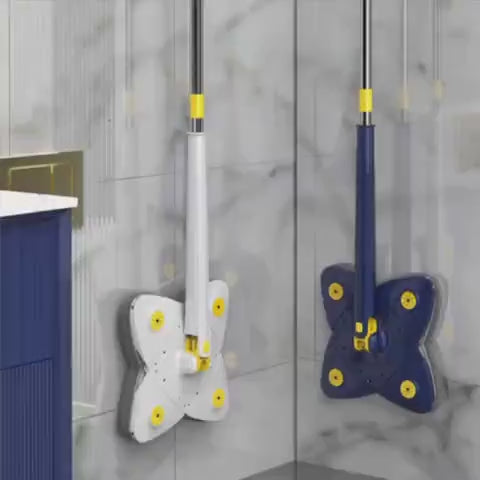 Automatic mop cleaner